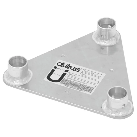 ALUTRUSS DECOLOCK DQ3S-WP Wall Mounting Plate bl