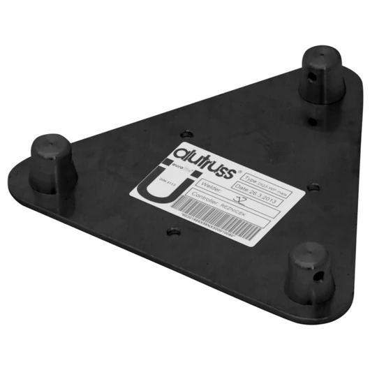 ALUTRUSS DECOLOCK DQ3-WPM Wall Mounting Plate MALE black