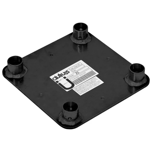 ALUTRUSS DECOLOCK DQ4-WP Wall Mounting Plate bk