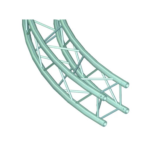 ALUTRUSS QUADLOCK 6082 Element f.Circle 2m in.90°