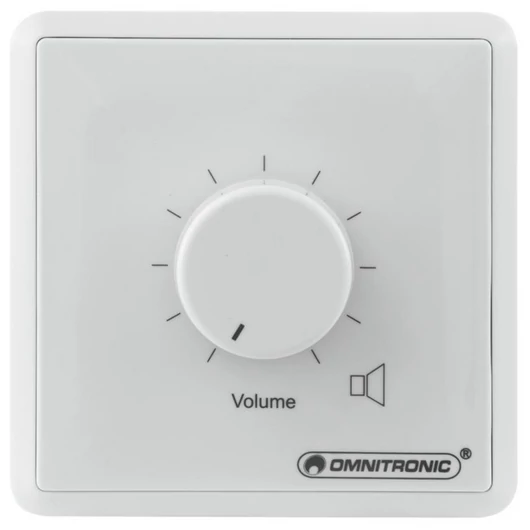 OMNITRONIC PA Volume Controller, 10 W mono wh