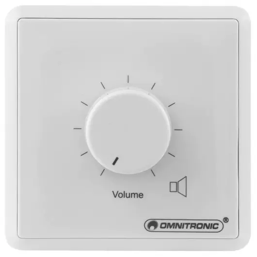 OMNITRONIC PA Volume Controller, 30 W mono wh