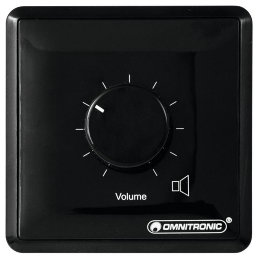 OMNITRONIC PA Volume Controller, 5 W mono bk