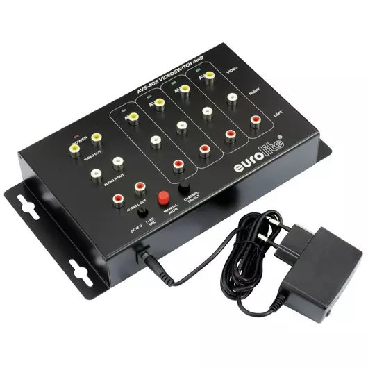 EUROLITE AVS-402 Video switch 4in2