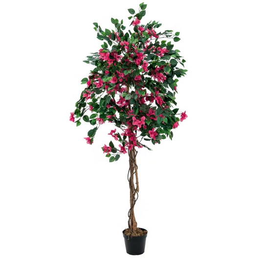 EUROPALMS Bougainvillea, artificial plant, magenta, 180cm