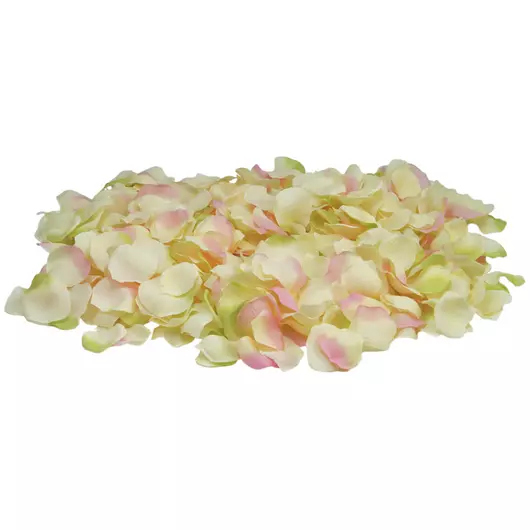 EUROPALMS Rose Petals, artificial, yellow/pink, 500x