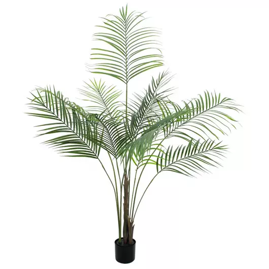 EUROPALMS Areca palm with big leaves, artificial plant, 185cm