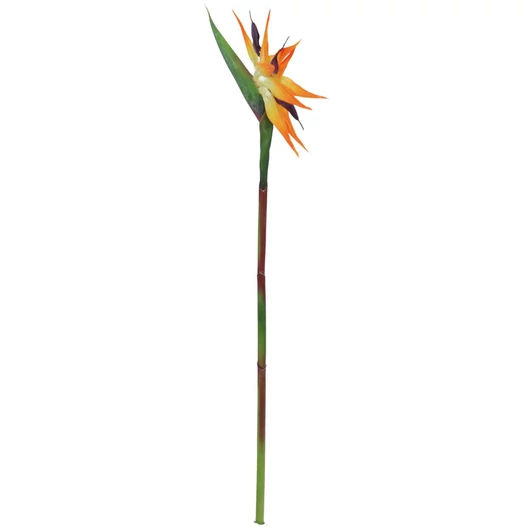 EUROPALMS Bird-of-paradise spray, artificial plant, orange, 95cm