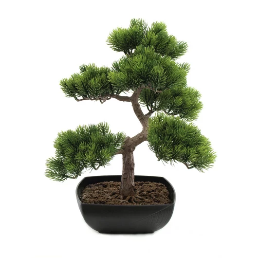 EUROPALMS Pine bonsai, artificial plant, 50cm