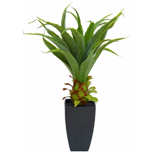 EUROPALMS Agave plant with pot, artificial plant, 75cm