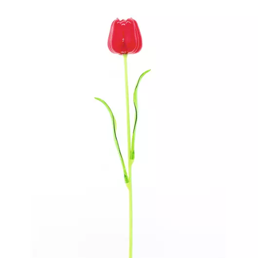 EUROPALMS Crystal tulip,artificial flower, red 61cm 12x