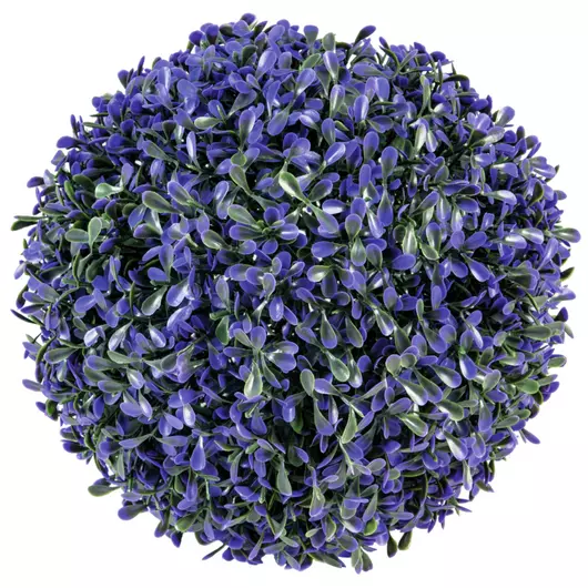 EUROPALMS Grass ball, artificial,   violet, 22cm