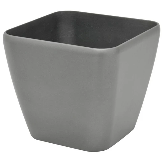 EUROPALMS Deco pot LUNA-33, rectangular, silver