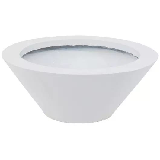 EUROPALMS LEICHTSIN BOWL-15, shiny-white