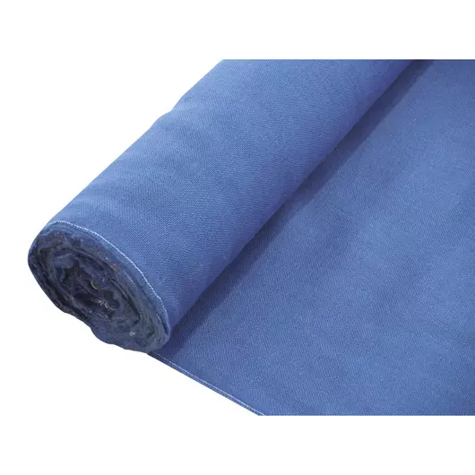 EUROPALMS Deco fabric, blue, 130cm