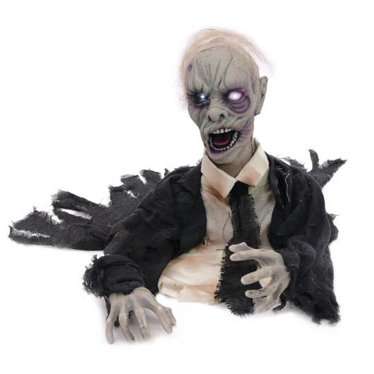 EUROPALMS Halloween Zombie, animated 43cm