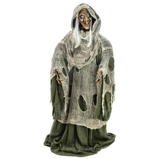 EUROPALMS Halloween Witch, green, 145x70x66cm