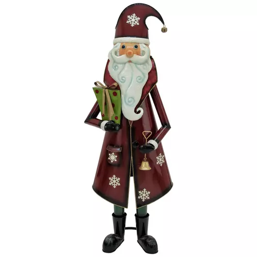 EUROPALMS Santa Claus, Metal, 150cm, red