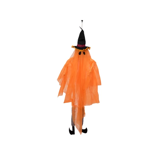 EUROPALMS Halloween Figure Ghost with Witch Hat, 150cm