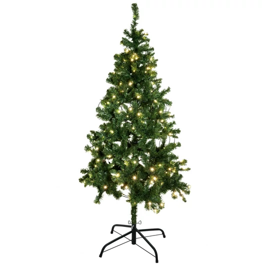 EUROPALMS Christmas tree, illuminated, 210cm