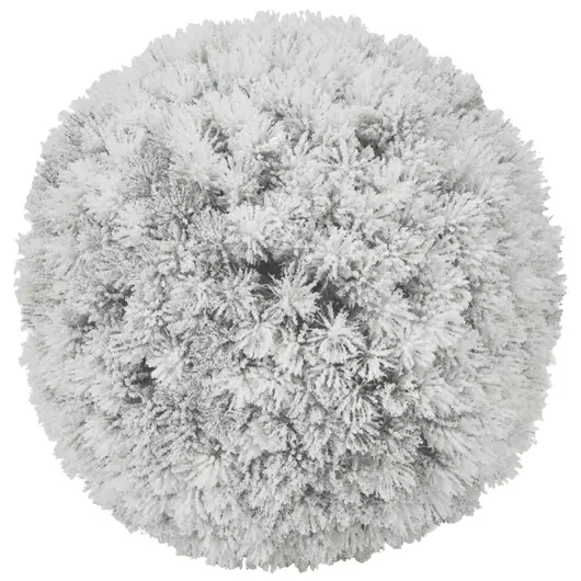 EUROPALMS Pine ball, flocked, 30cm