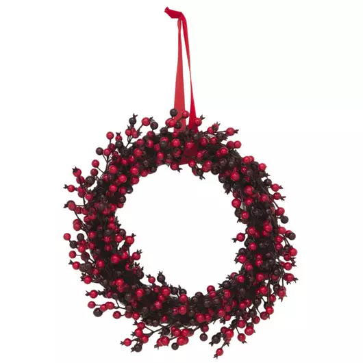 EUROPALMS Berry wreath mixed 46cm