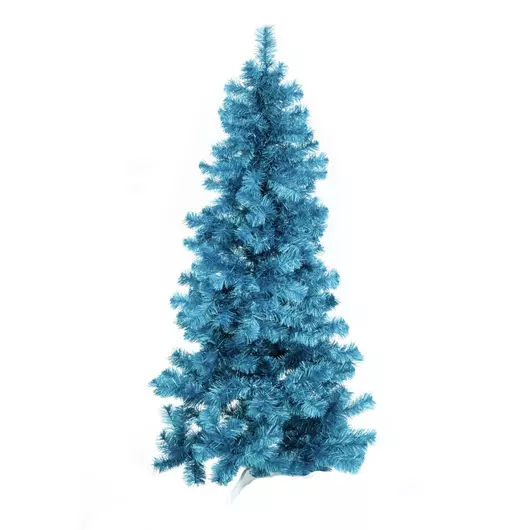 EUROPALMS Fir tree FUTURA, turquoise metallic,210cm