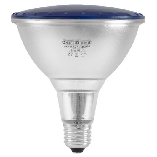 OMNILUX PAR-38 230V SMD 15W E-27 LED blue