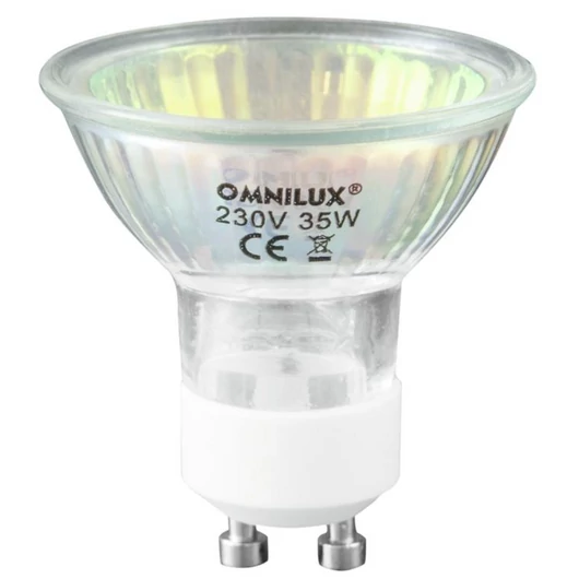 OMNILUX GU-10 230V/50W 1500h 25° red