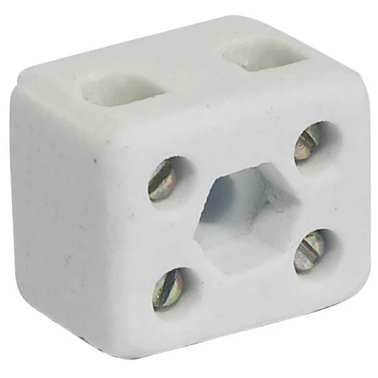 OMNILUX Ceramic Luster Terminal, 2 Pins with Fix.