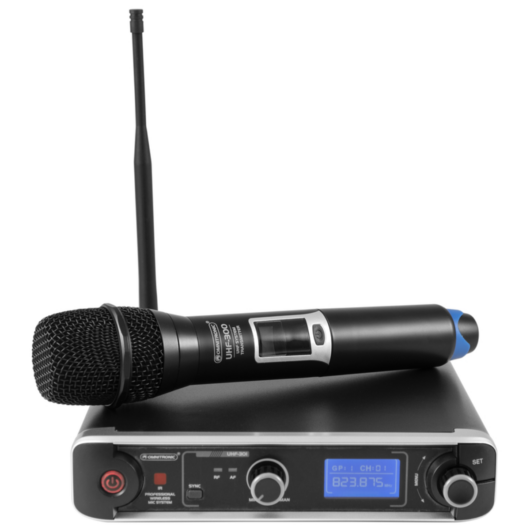 OMNITRONIC UHF-301 1-Channel Wireless Mic System 823-832/863-865MHz