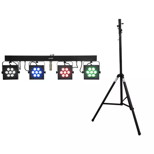 EUROLITE Set LED KLS-3002 + STV-40S-WOT Steel stand