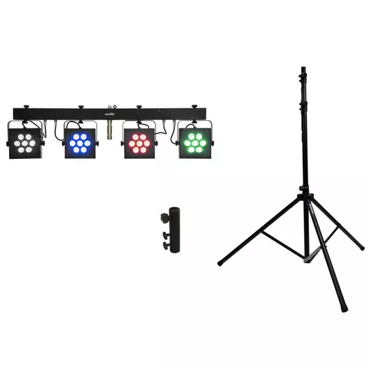 EUROLITE Set LED KLS-3002 + M-4 Speaker-System Stand