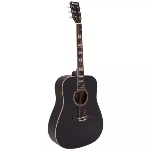 DIMAVERY STW-40 Western guitar, black