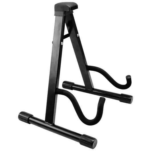 DIMAVERY Guitar Stand for E-guitar black