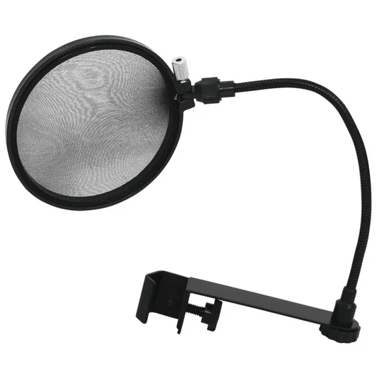 OMNITRONIC Microphone-Pop Filter, black