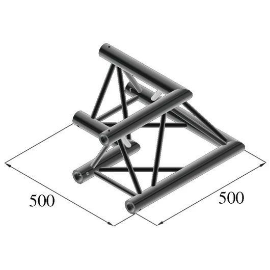 ALUTRUSS TRILOCK S-PAC 21 2-Way Corner 90° black