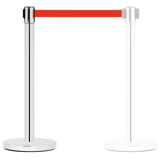 GUIL PST-11 Barrier System with Retractable Belt (red)