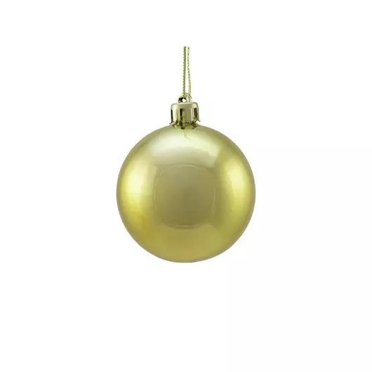 EUROPALMS Deco Ball 6cm, gold, metallic 6x