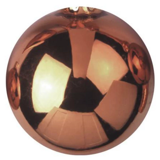 EUROPALMS Deco Ball 3,5cm, copper, shiny 48x