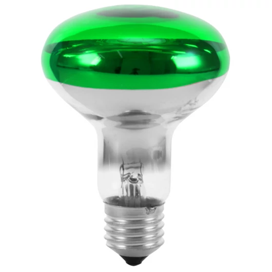 OMNILUX R80 230V/60W E-27 green