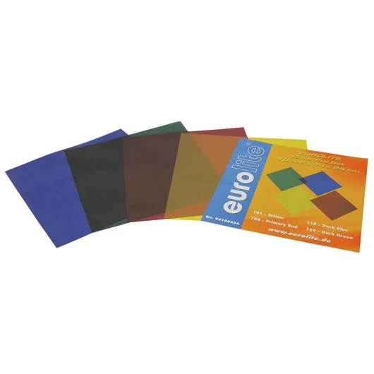 EUROLITE Color-Foil Set 24x24cm,four colors