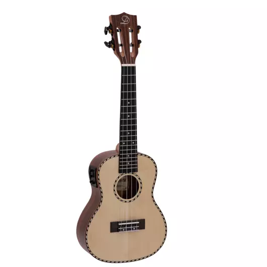 DIMAVERY UK-800 Concert Ukulele, spruce massive