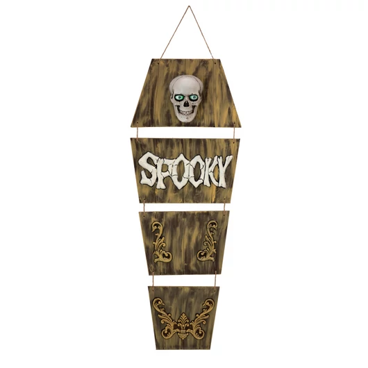 EUROPALMS Halloween Ghost Coffin, animated 150cm