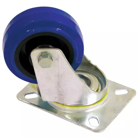 ROADINGER Swivel Castor 80mm blue