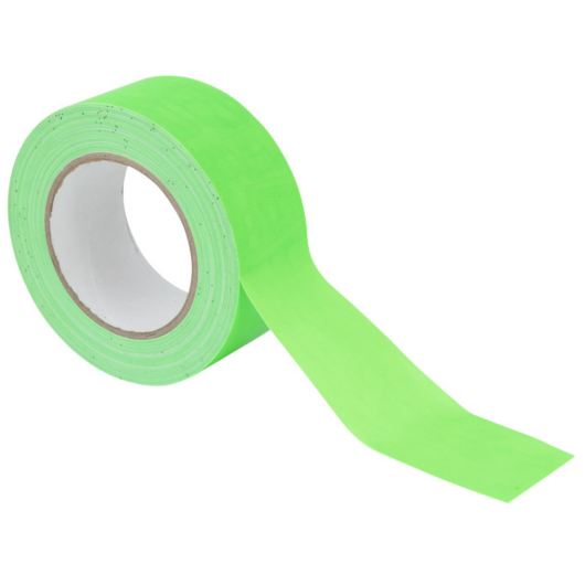 ACCESSORY Gaffa Tape 50mm x 25m neon-green UV-active