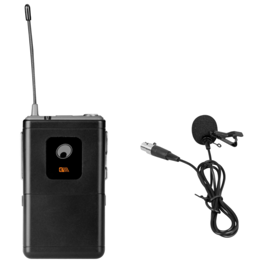 OMNITRONIC UHF-E Series Bodypack 826.1MHz + Lavalier Microphone