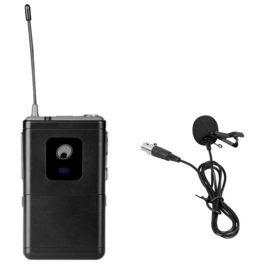 OMNITRONIC UHF-E Series Bodypack 518.7MHz + Lavalier Microphone