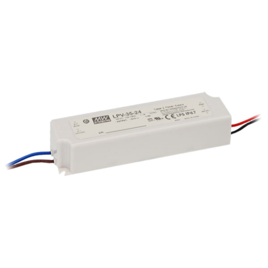 MEANWELL Power Supply 30W / 5V IP67