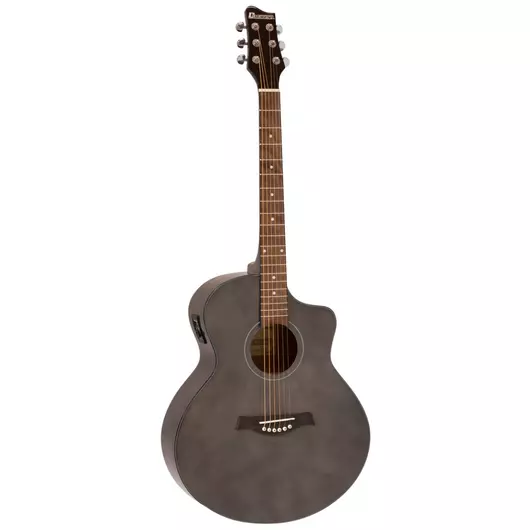 DIMAVERY STW-50 Western Guitar,brown